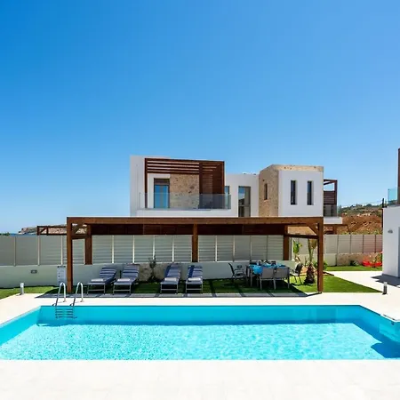 Lux Nymphes Dioni, 30m From With Pool, Bbq And Play Area Stavromenos (Rethymno)